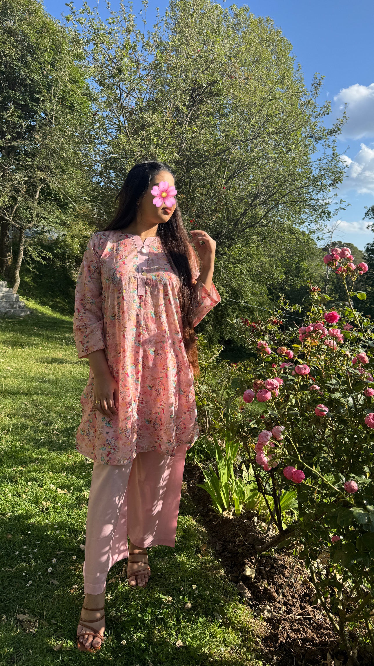 2-piece stitched lawn suit