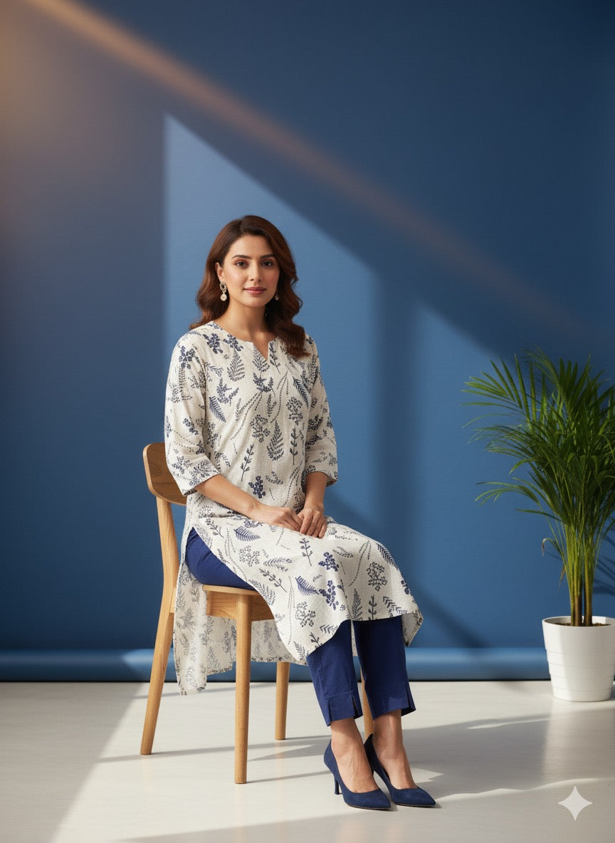 2-piece stitched lawn suit