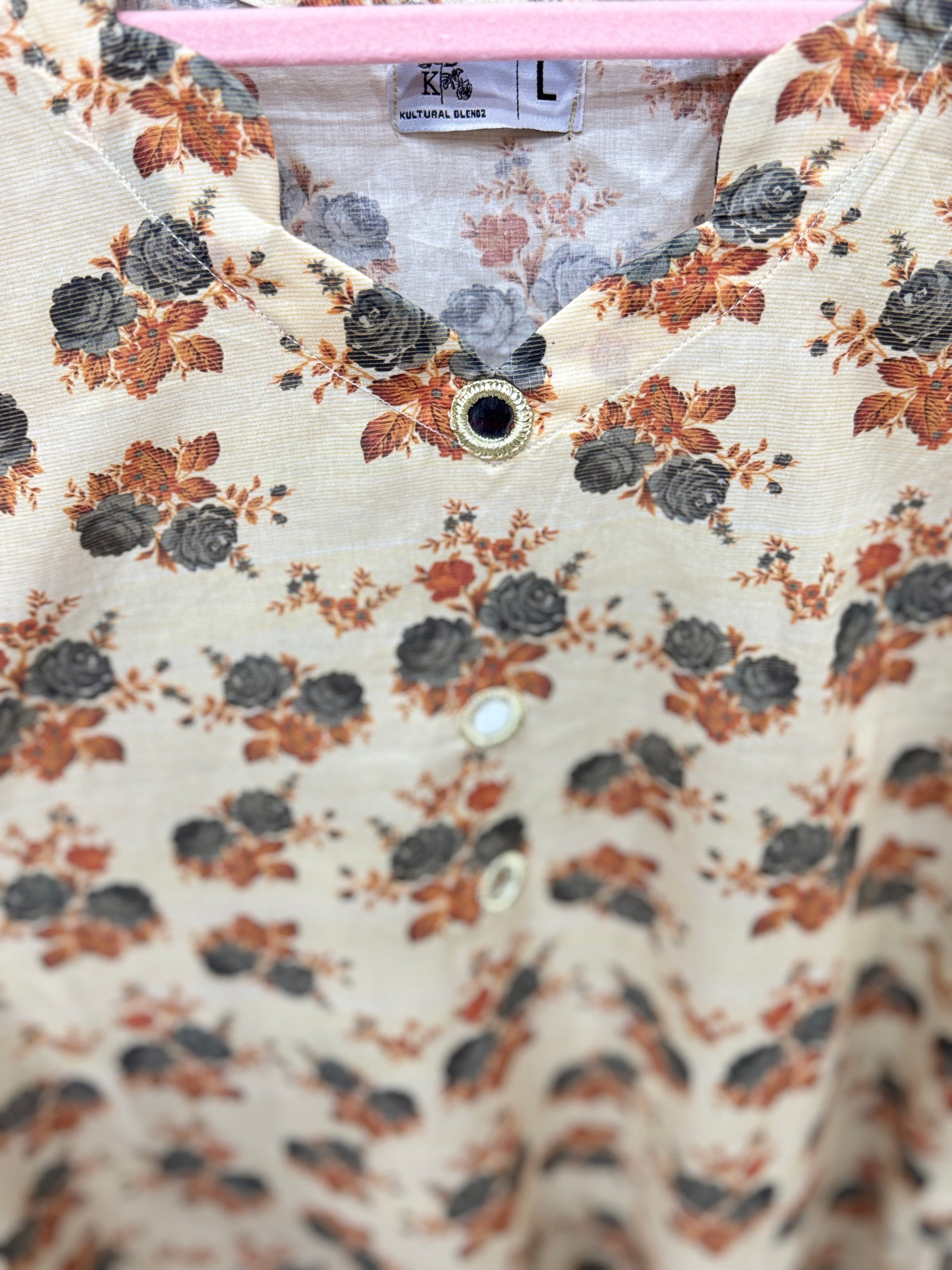 2-Piece stitched lawn co-ord set