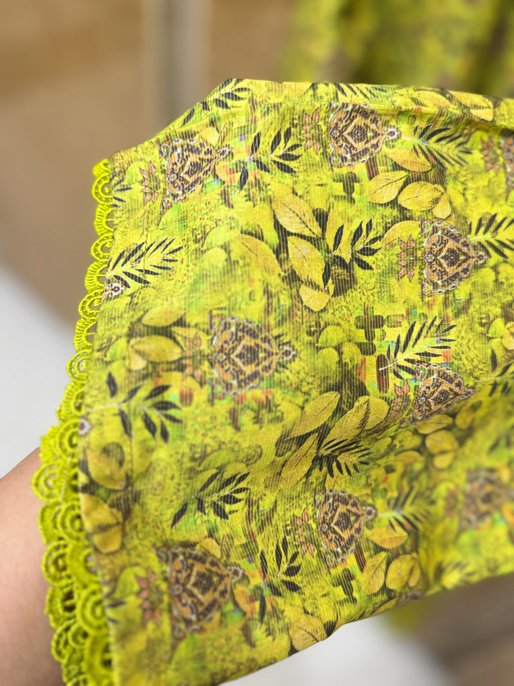 2-Piece stitched lawn co-ord set