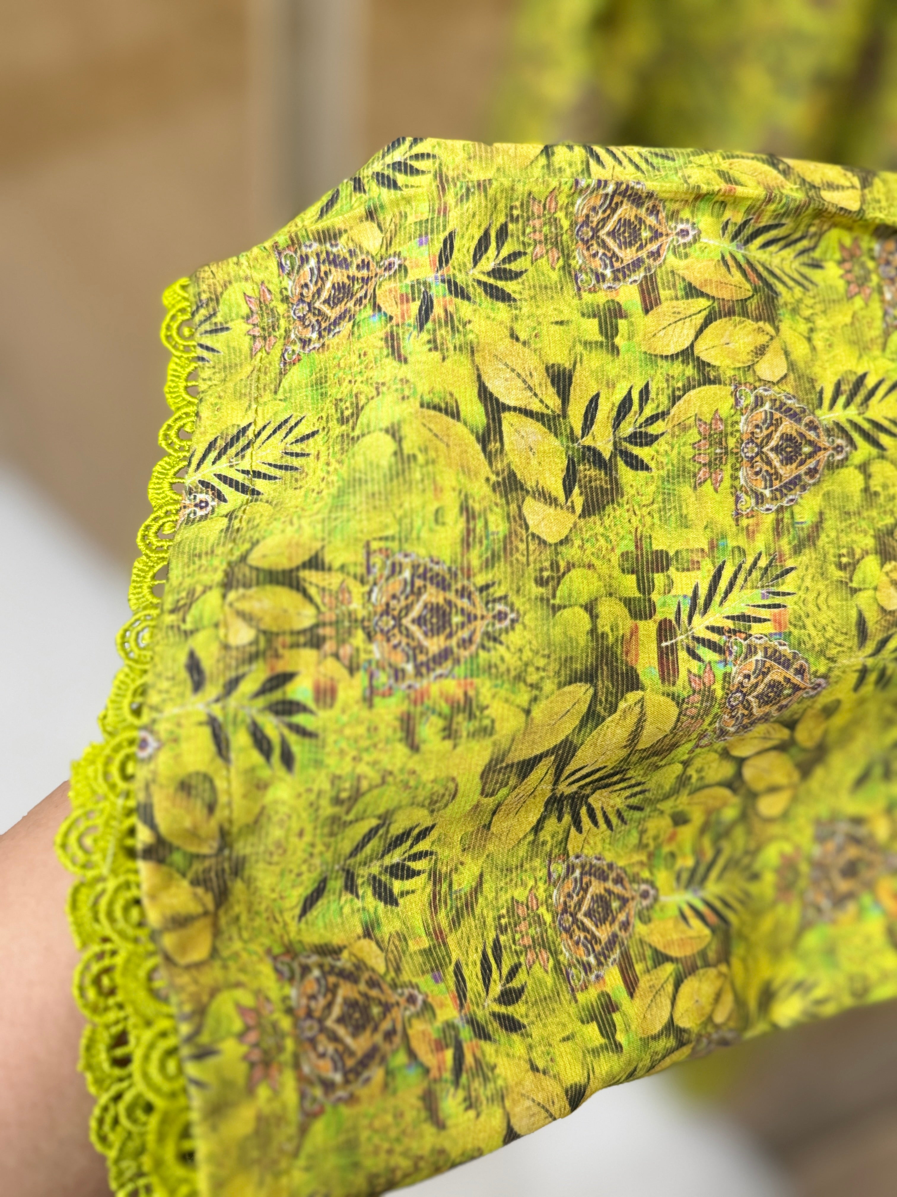 2-Piece stitched lawn co-ord set