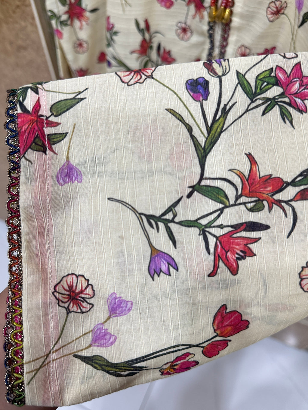 2-Piece stitched lawn suit