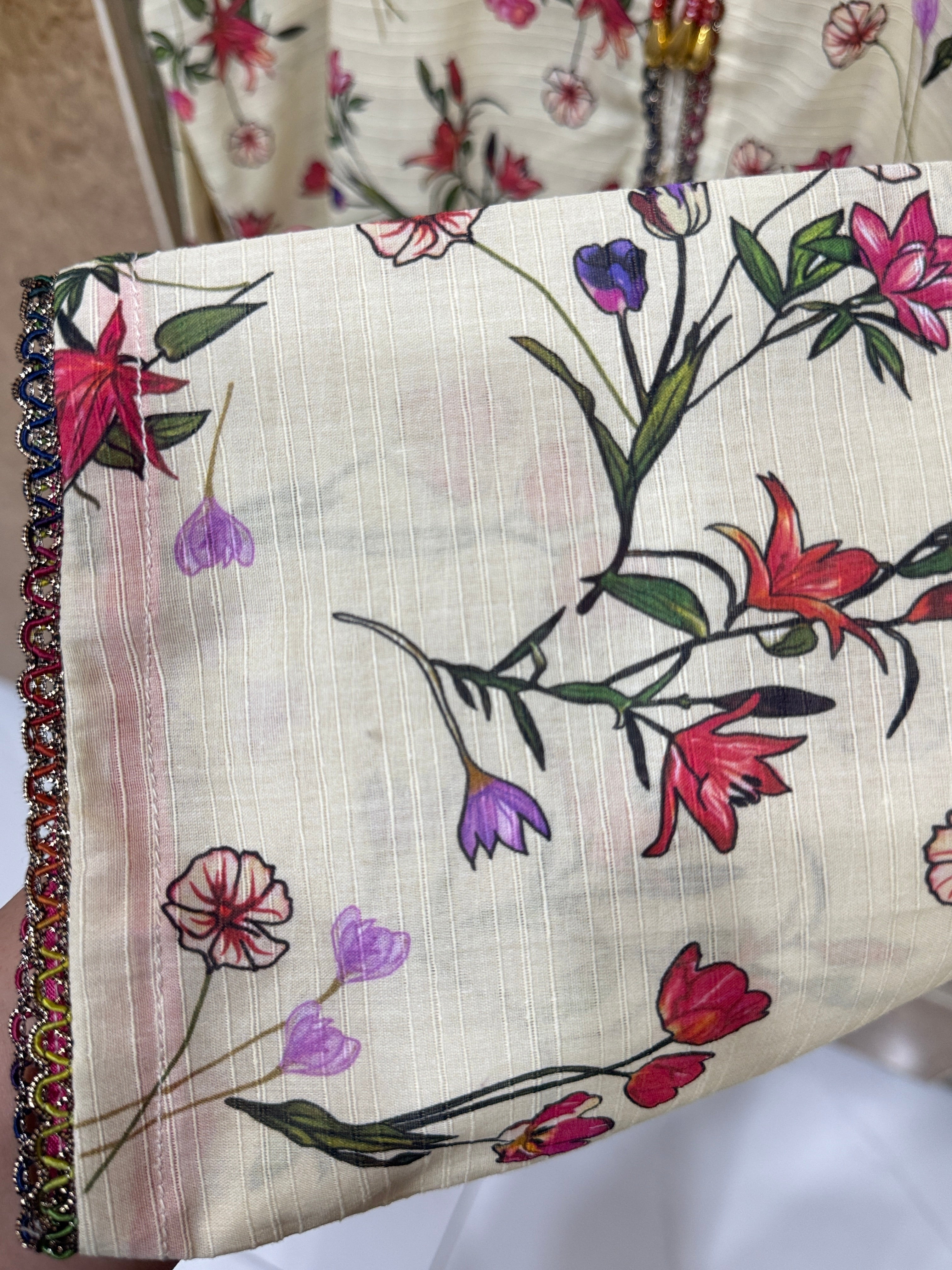 2-Piece stitched lawn suit