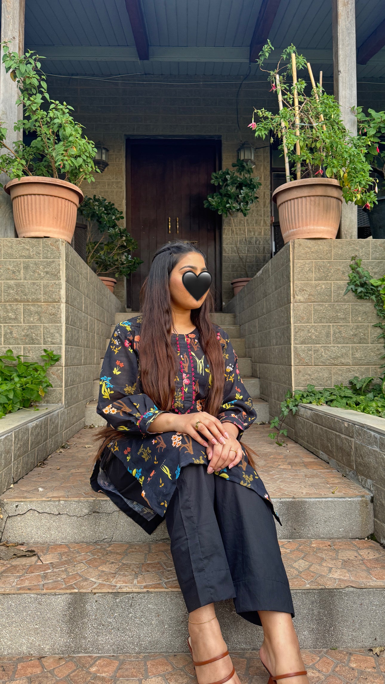 2-Piece stitched lawn Suit