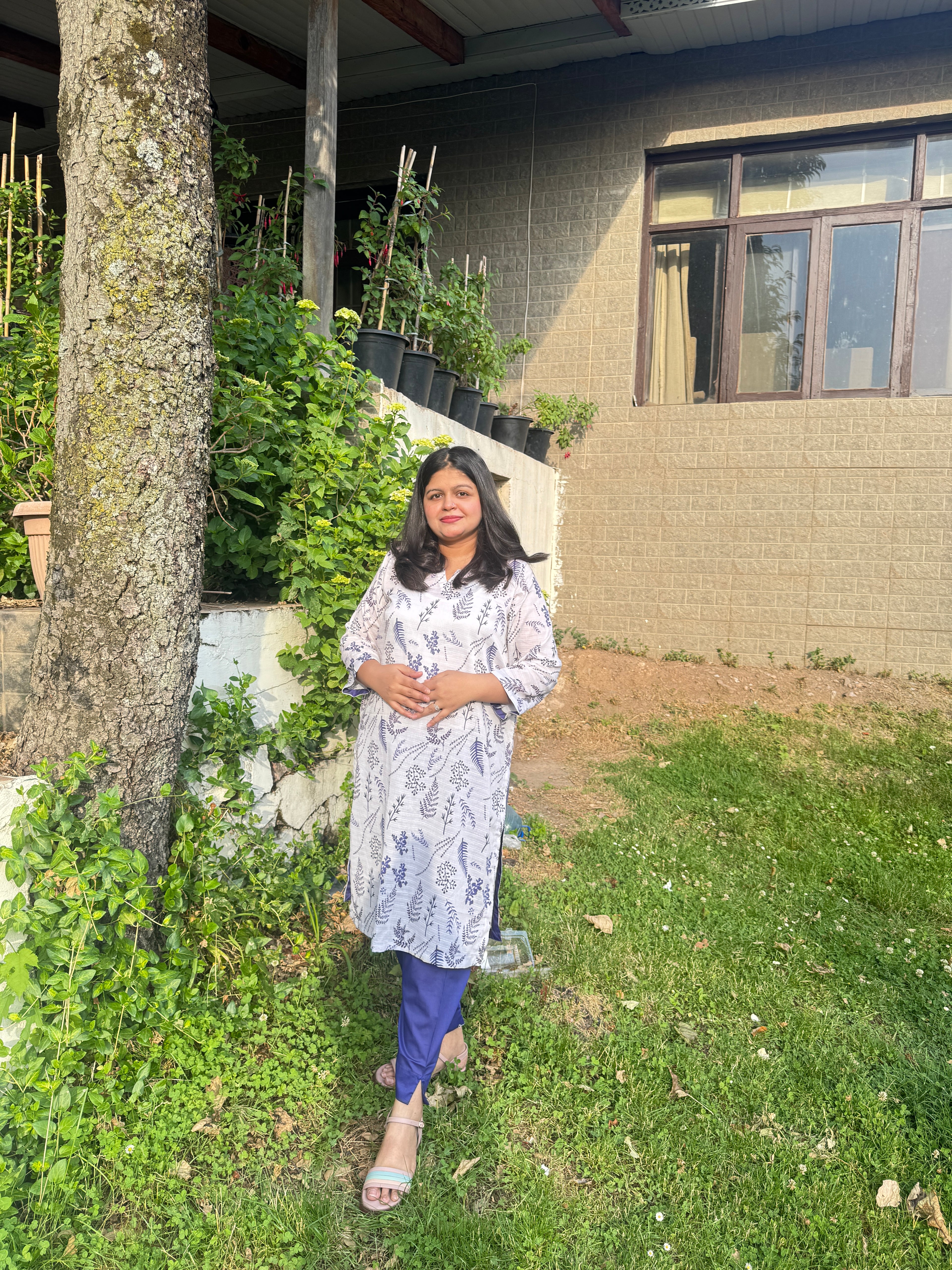 2-piece stitched lawn suit