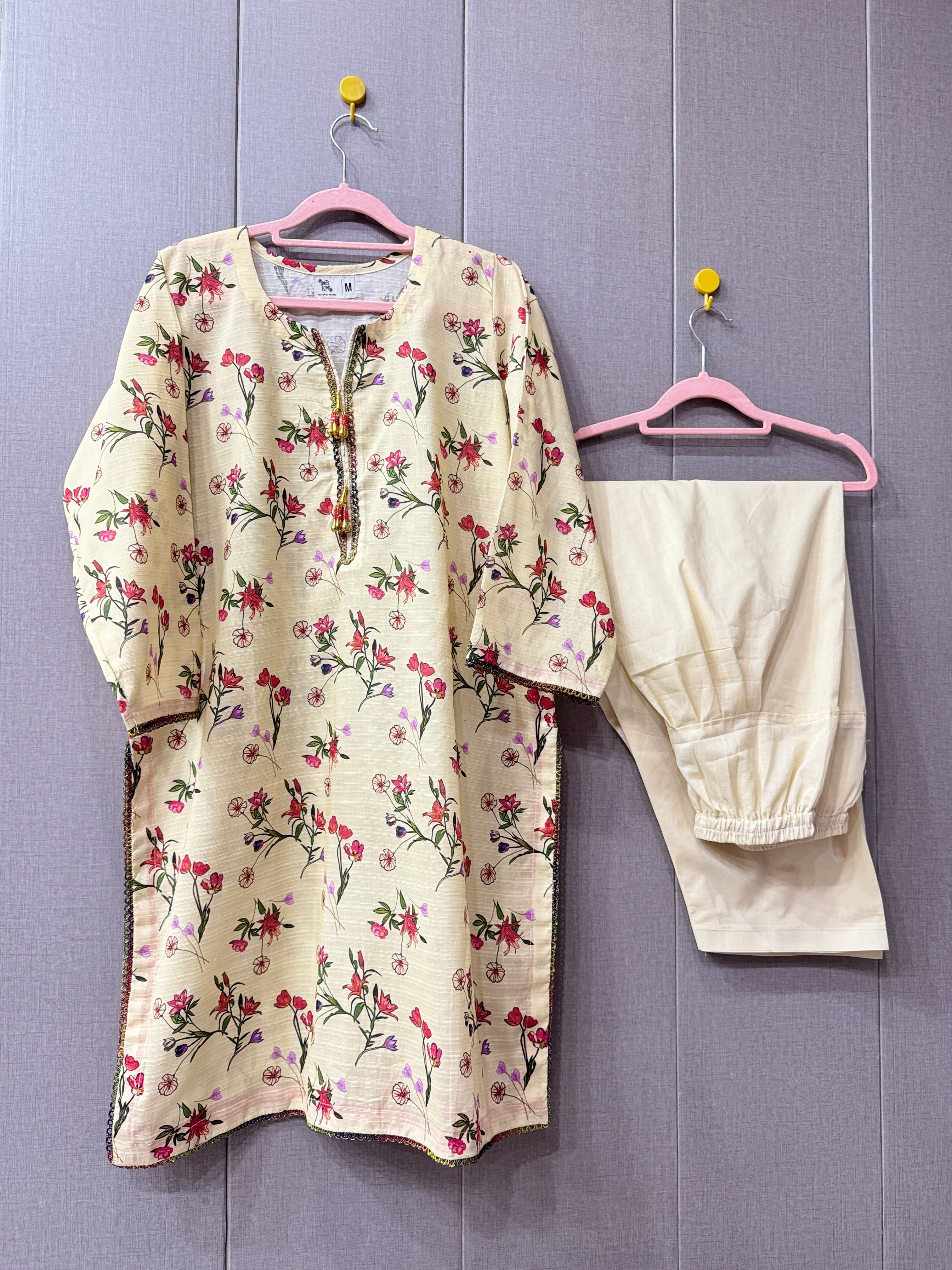 2-Piece stitched lawn suit