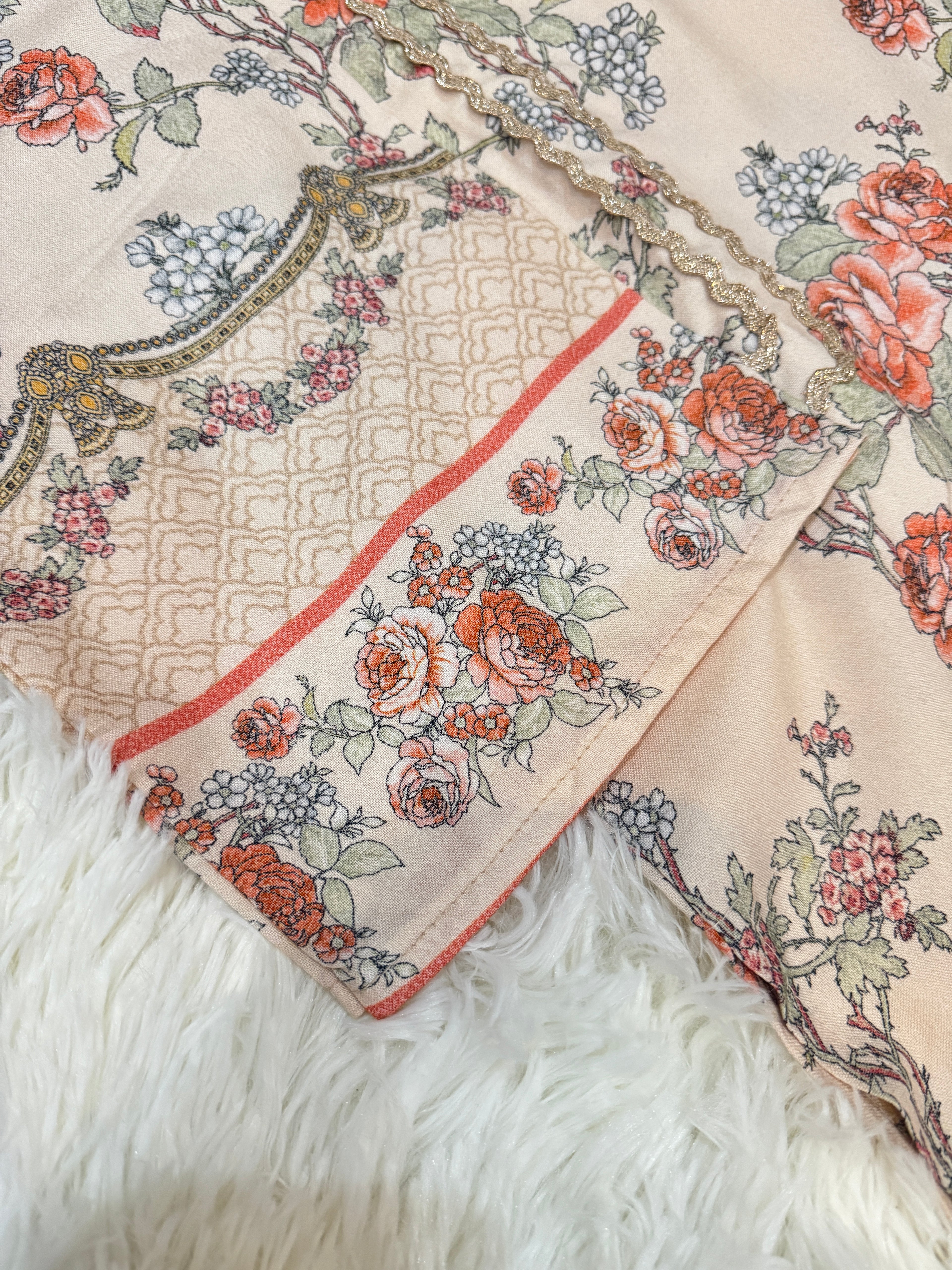 3-Piece Dhanak-Bahaar k Phool.