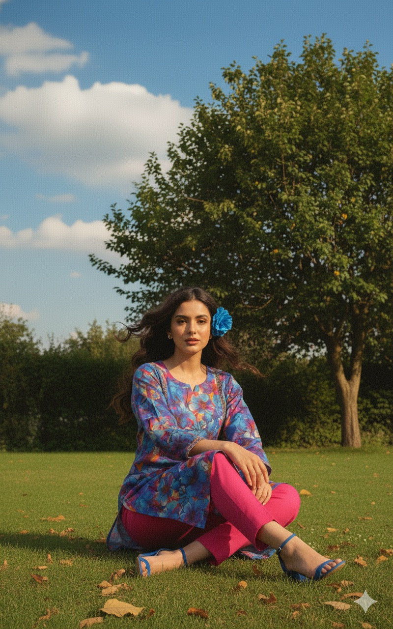 1-Piece kurta (Neelgun Bahaar)