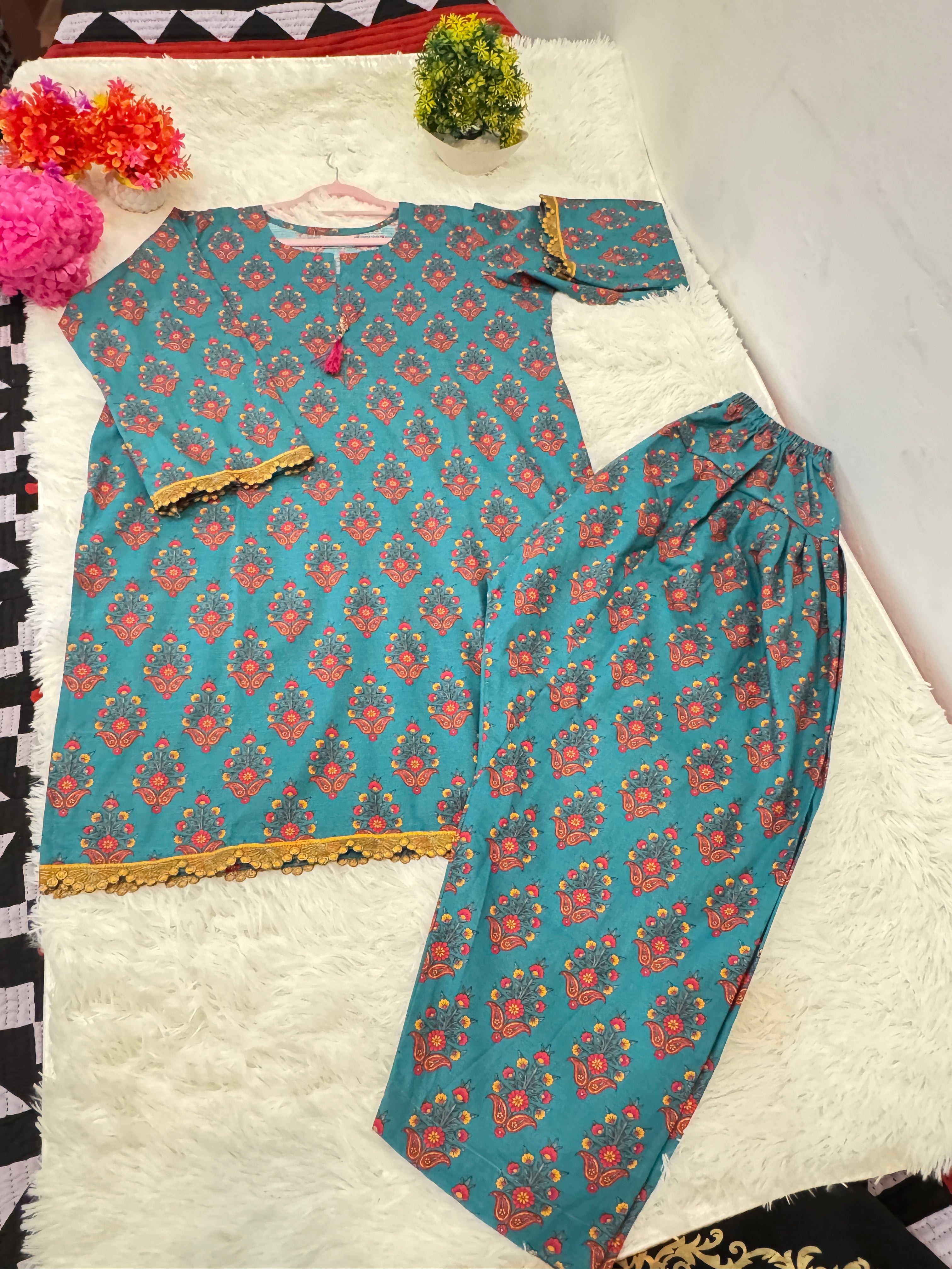 2-Piece Khaddar-Daryai Bahaar